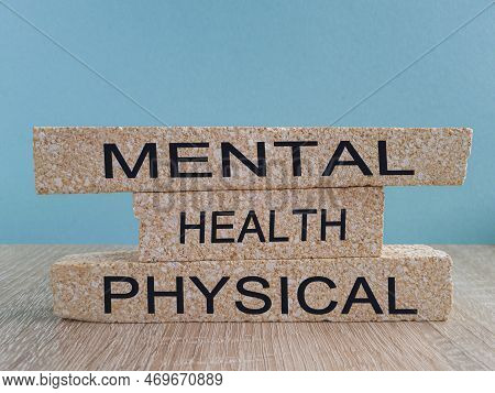 Policies Vs Procedures Symbol. Beautiful Wooden Table, Blue Background, Copy Space. Business, Polici