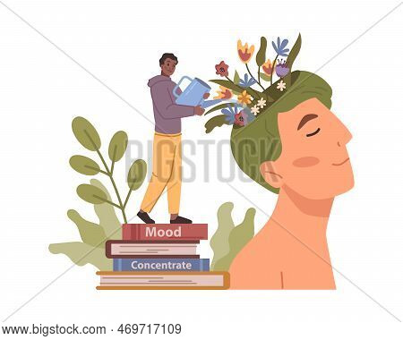 Psychological Therapy For Mental Health And Balance. Nurturing Positive Thoughts And Self Esteem, So