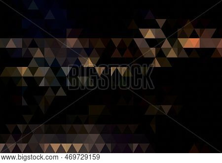 Abstract Background Business Triangle Abstract Light Effect Luxury Vj Premium Video.