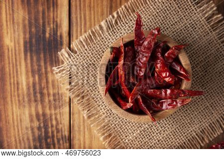 Chile De Arbol. This Potent Mexican Chili Can Be Used Fresh, Powdered Or Dried For Salsa Preparation