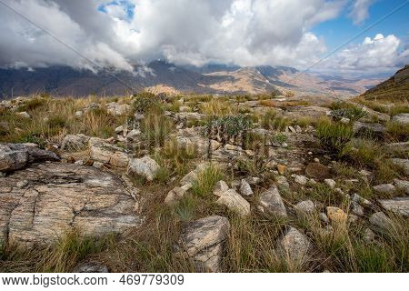 Andringitra National Park, Haute Matsiatra Region, Madagascar, Beautiful Mountain Landscape. Hiking 