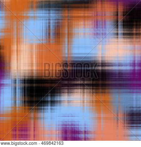 Geometric Abstract Pattern In Low Poly Style.