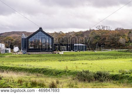 Ardara, County Donegal , Ireland - November 8 2022 : Ardara Distillery Is Producing At The Wild Atla