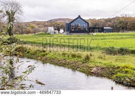 Ardara, County Donegal , Ireland - November 8 2022 : Ardara Distillery Is Producing At The Wild Atla