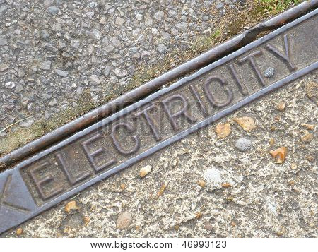 Electricity Sign