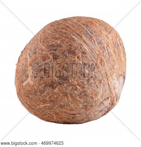 Coconut Isolated On A White Background.