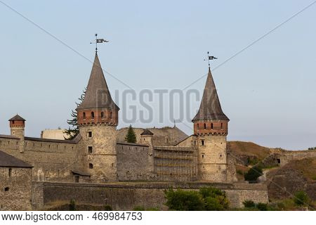 Kamianets-podilskyi Castle Is A Former Ruthenian-lithuanian Castle Located In The Historic City Of K