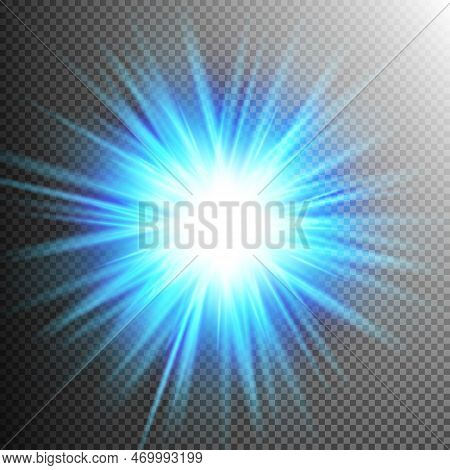Light Effect Transparent Flare Lights. Eps 10 Vector File Included