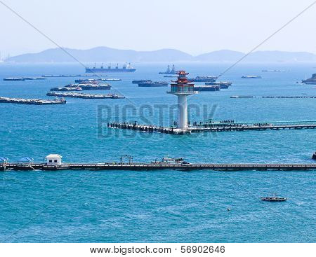 Bird Eye View Of Srichang Island, Thailand