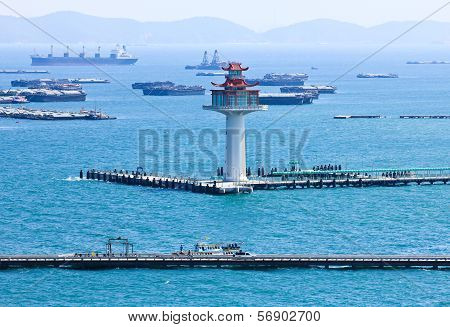 Bird Eye View Of Srichang Island,