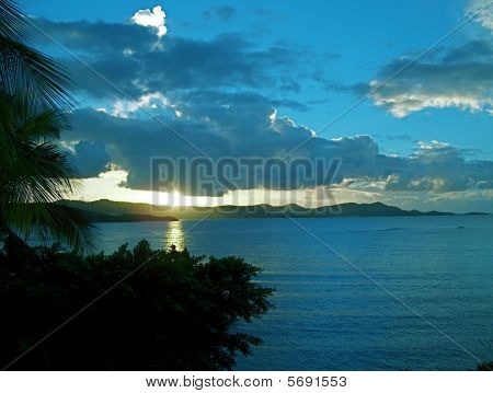 St Croix solnedgang