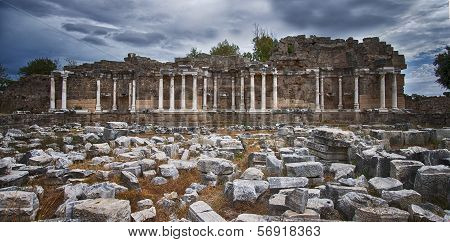 Side Nymphaeum Fountain Ruins