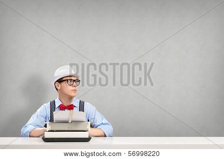 young journalist