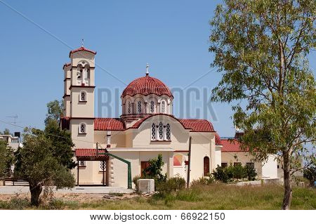 City Church In Georgioupolis, Crete, Greece