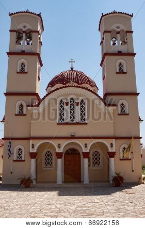 City Church In Georgioupolis, Crete, Greece