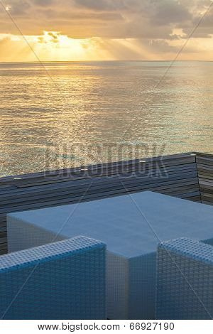 Landscape At Sunset