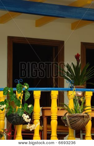 Barevné balkon