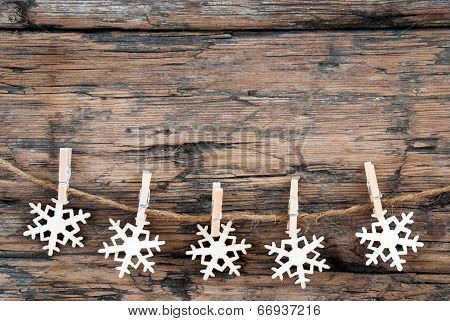Wooden Snowflakes On Line