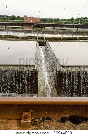 Primary Radial Settler At Sewage Water Treatment