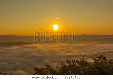Fog On Mountain
