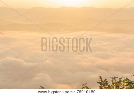 Fog On Mountain