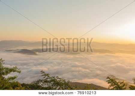 Fog On Mountain