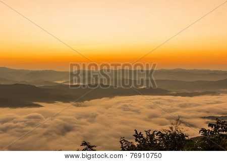 Fog On Mountain