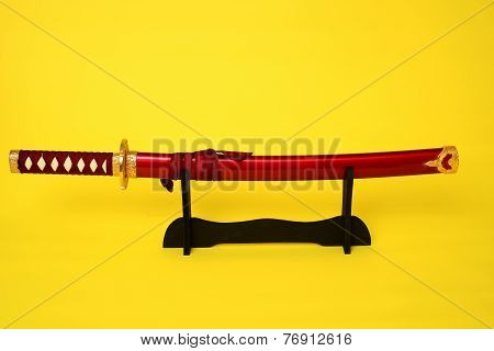 Samurai Sword Isolated