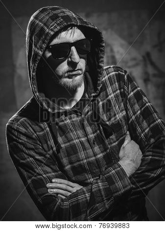 Young Man And Sunglasses