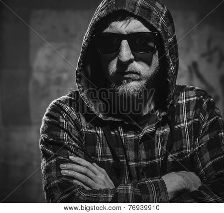 Young Man And Sunglasses