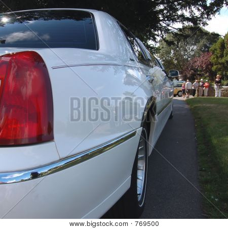 Limousine garée