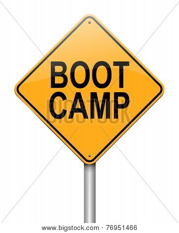Boot Camp Concept.