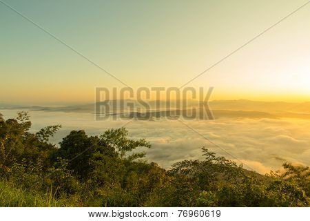 Fog On Mountain