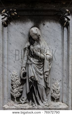Angel statue