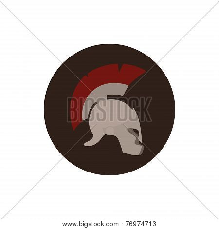 Icon Helmet , Vector Illustration