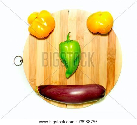 The vegetable face.