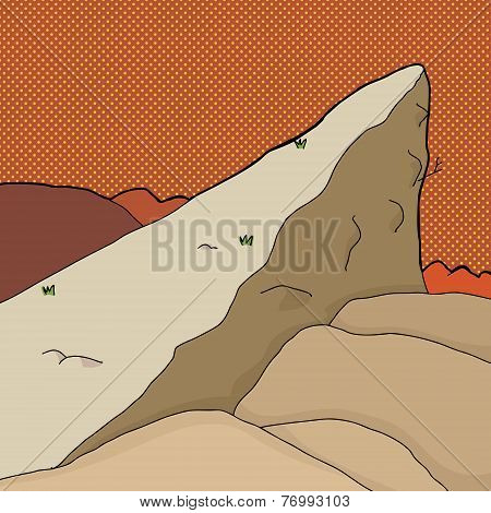 Desert Mountain Peak