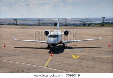 The Jet Plane On Parking
