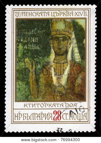 Patroness Doja, Zemen Monastery Frescoes