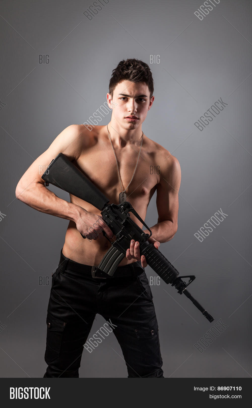 Handsome Barechested Image & Photo (Free Trial) Bigstock