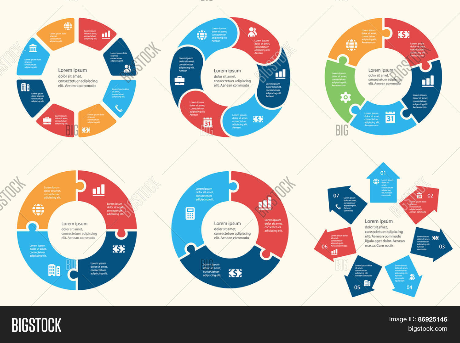 circular infographic vector photo free trial bigstock circular infographic