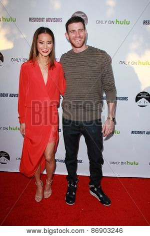 LOS ANGELES - MAR 31:  Jamie Chung, Bryan Greenberg at the 