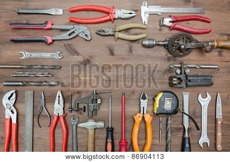 set of Different tools