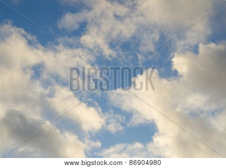 sky with dramatic clouds