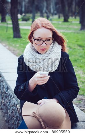 Woman In Glasses
