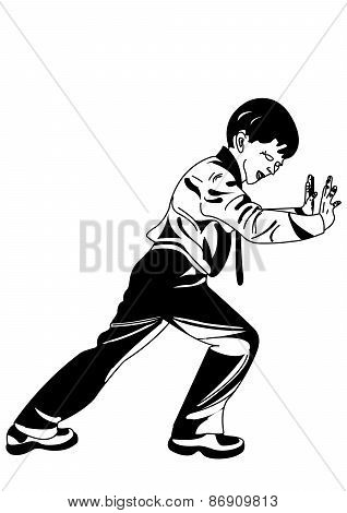 little Hercules Black and White