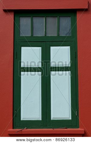Traditional Wooden Window