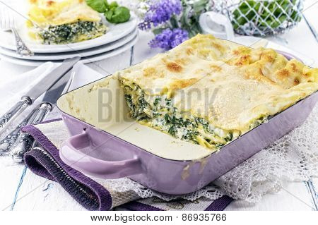 Spinach Lasagne
