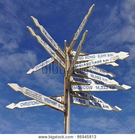 Cape Foulwind Sign