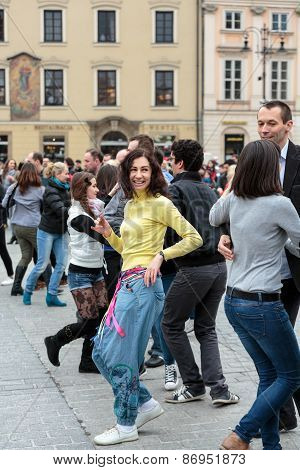 the international Flashmob day of rueda de Casino.